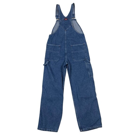 Dickies Classic Blue Denim Overalls - Picture 5 of 7